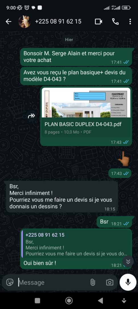 Témoignage client WooPlans